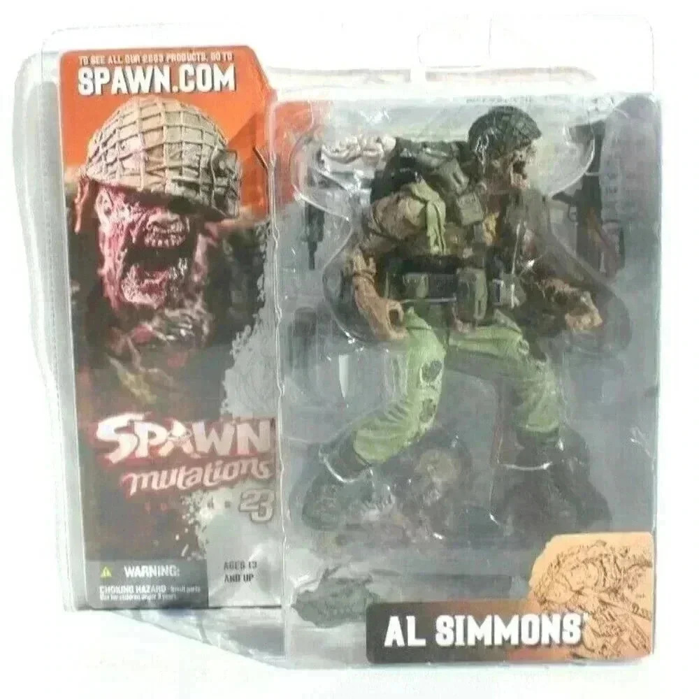AL SIMMONS ACTION FIGURE SPAWN MUTATIONS SERIES 23 MCFARLANE TOYS NEW